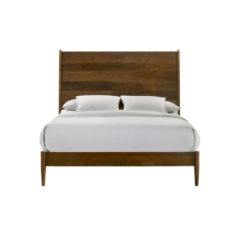 Malibu Queen Panel Bed in Walnut