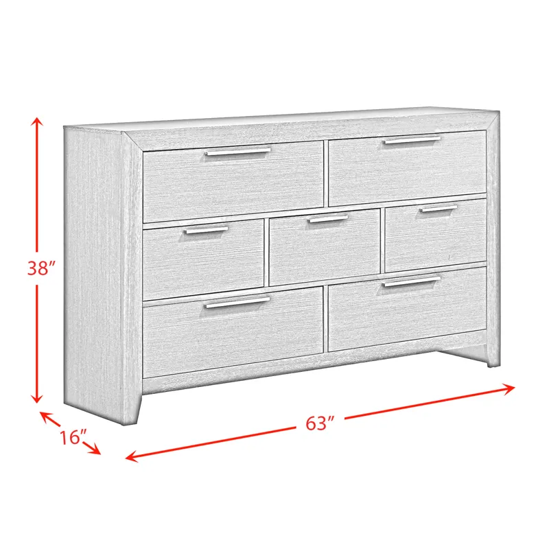 Malika Dresser Grey