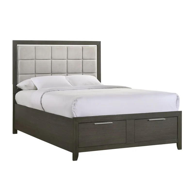 Malika Queen Storage Bed