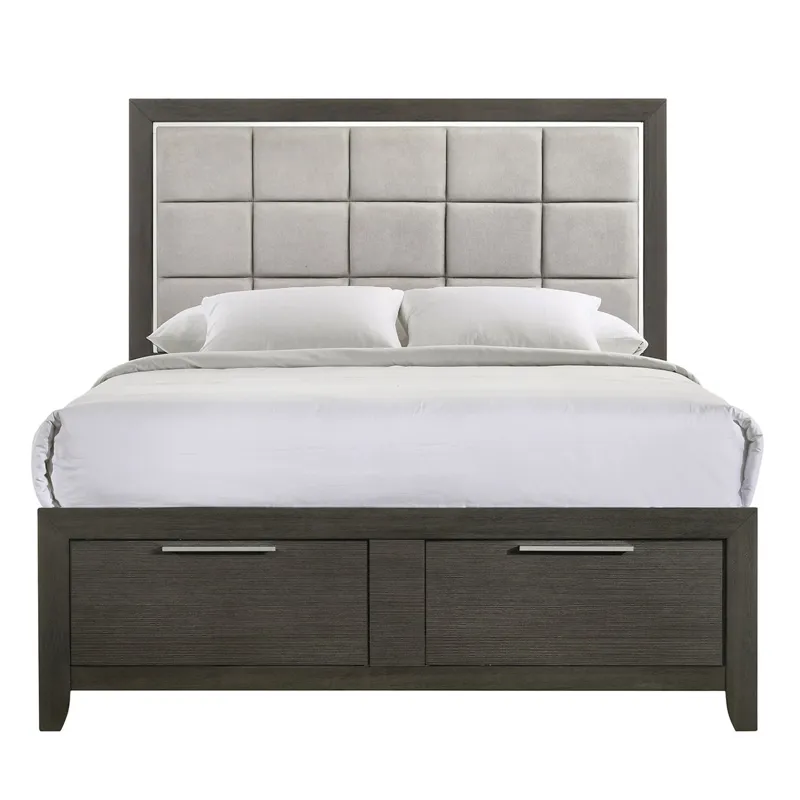 Malika Queen Storage Bed