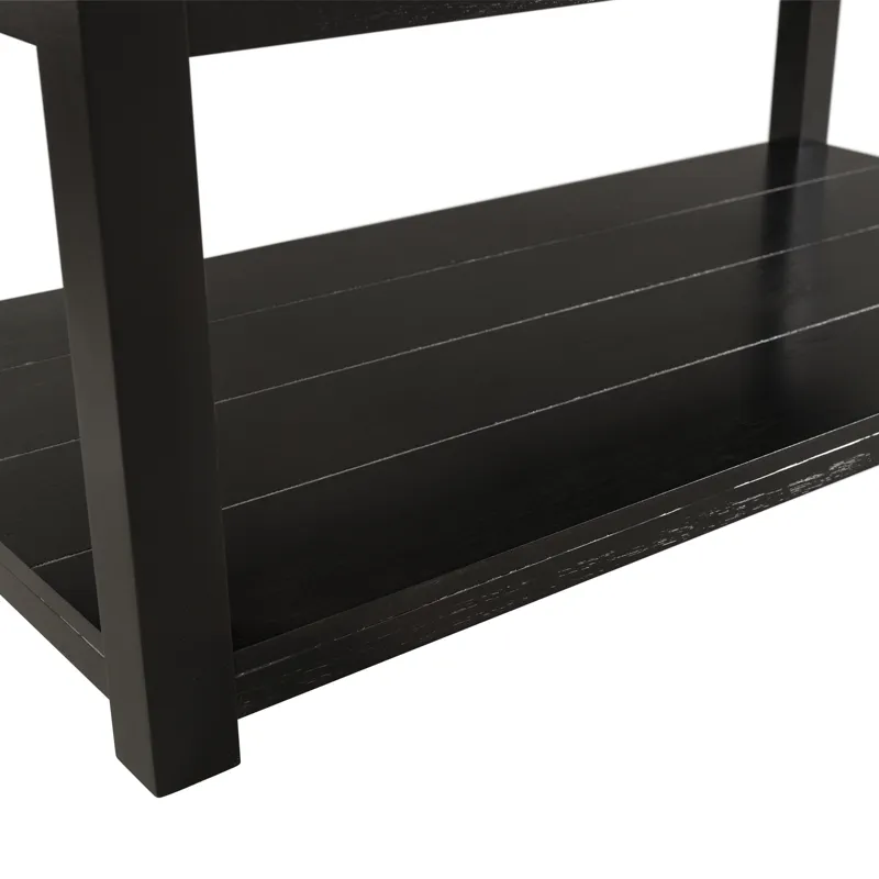 Marcello White Rectangular Coffee Table W/ Casters ISTA3 Packaging