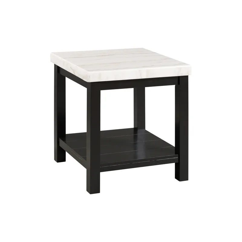 Marcello White End Table ISTA3 Packaging