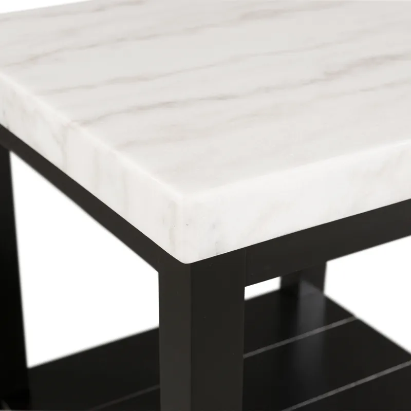 Marcello White End Table ISTA3 Packaging