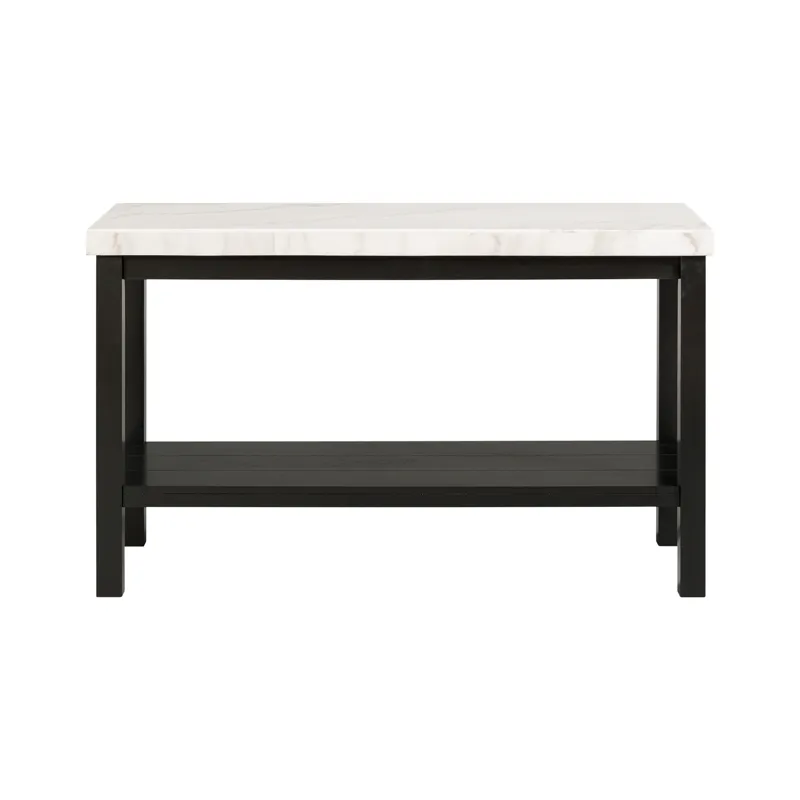 Marcello w/ White Top - Sofa Table