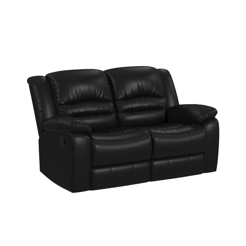 Marisol Motion Loveseat in Aviarah Black
