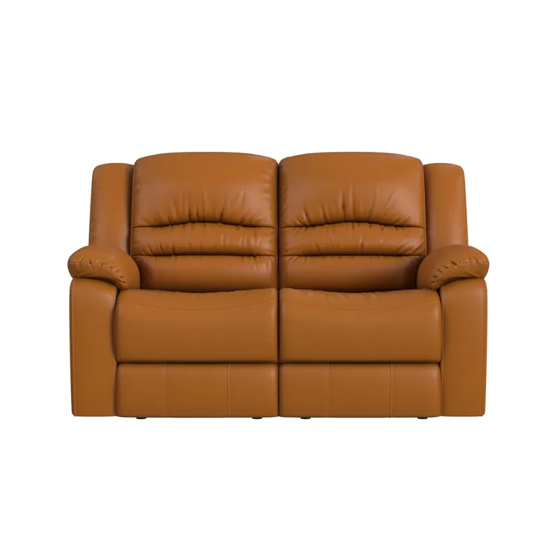 Marisol Motion Loveseat in Aviarah Tangerine