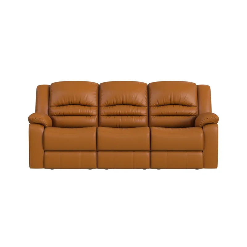 Marisol Motion Sofa in Aviarah Tangerine