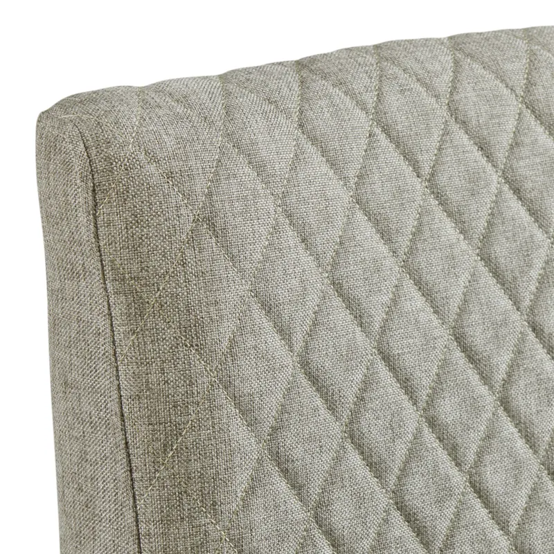 Marly Counter Side Chair W/ Diamond Back in Grey (2 Per Carton)