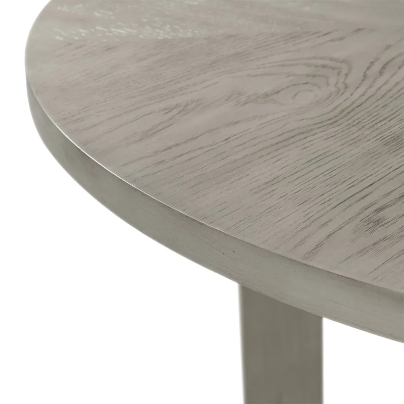 Marly Round Counter Table W/ Lazy Susan in Grey