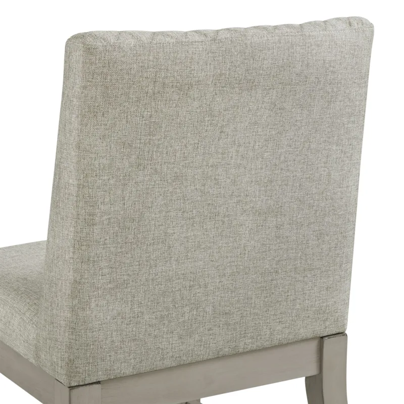 Marly Side Chair W/ Diamond Back in Grey (2 Per Carton)