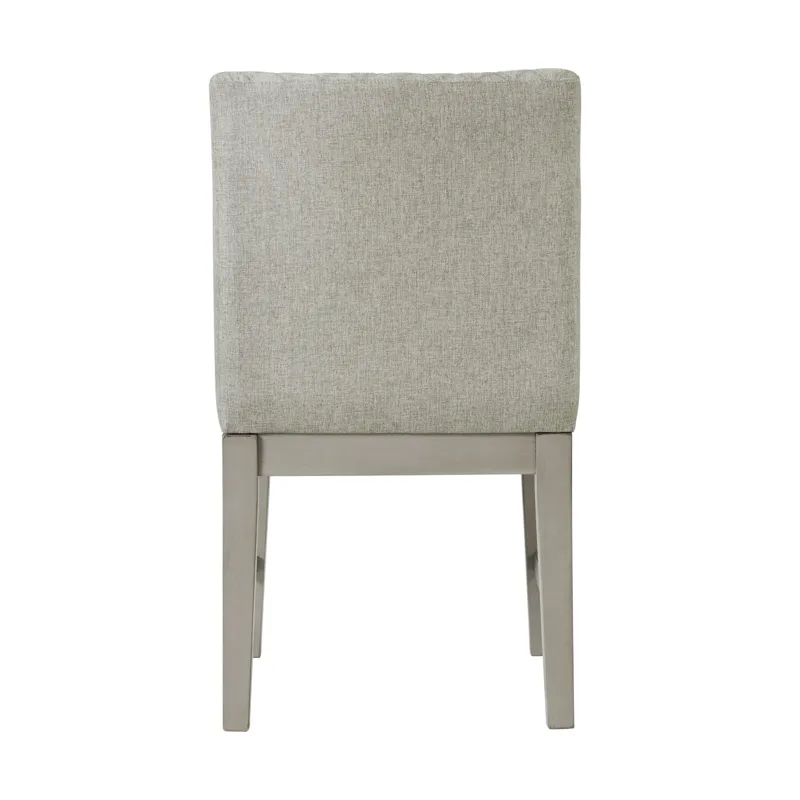 Marly Side Chair W/ Diamond Back in Grey (2 Per Carton)