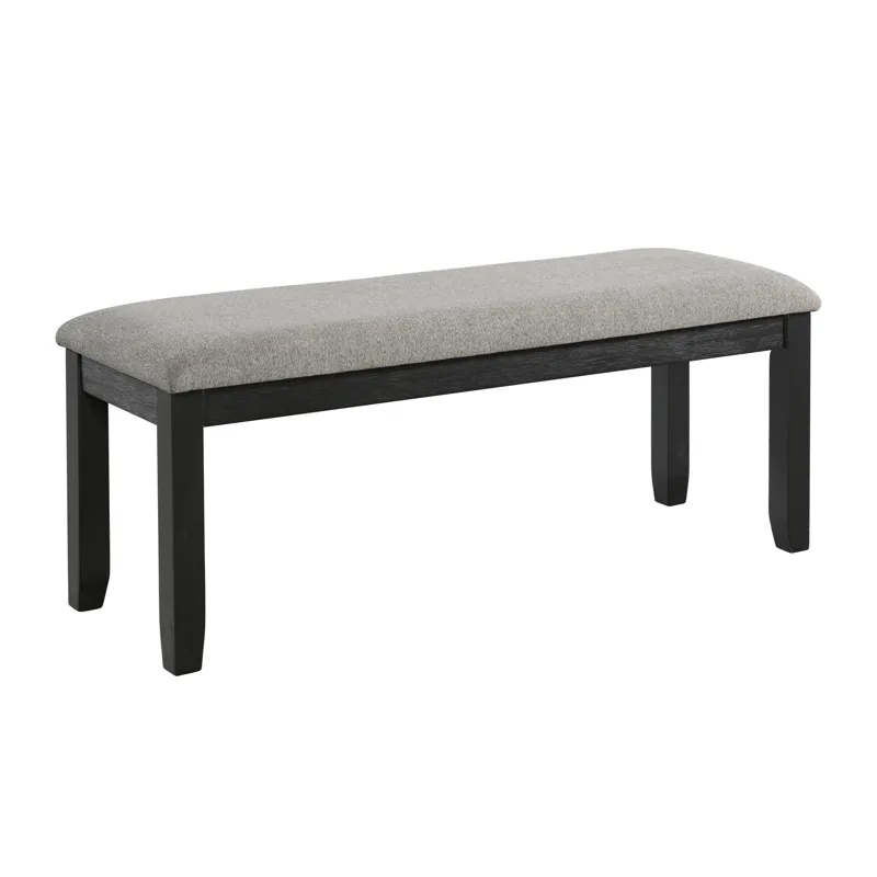 Martin 6 PC Dining Set (Black Base)