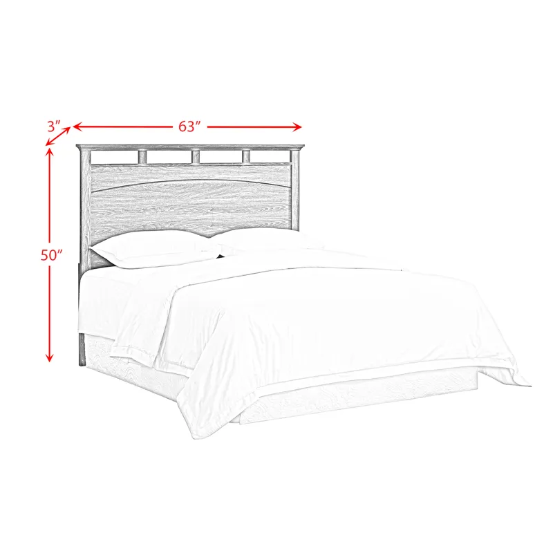 Matias Bedroom Set with Queen/Full Headboard, Dresser, Mirror & Nightstand in White