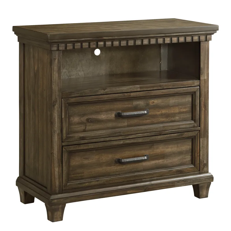 McCoy TV Chest in Charcoal