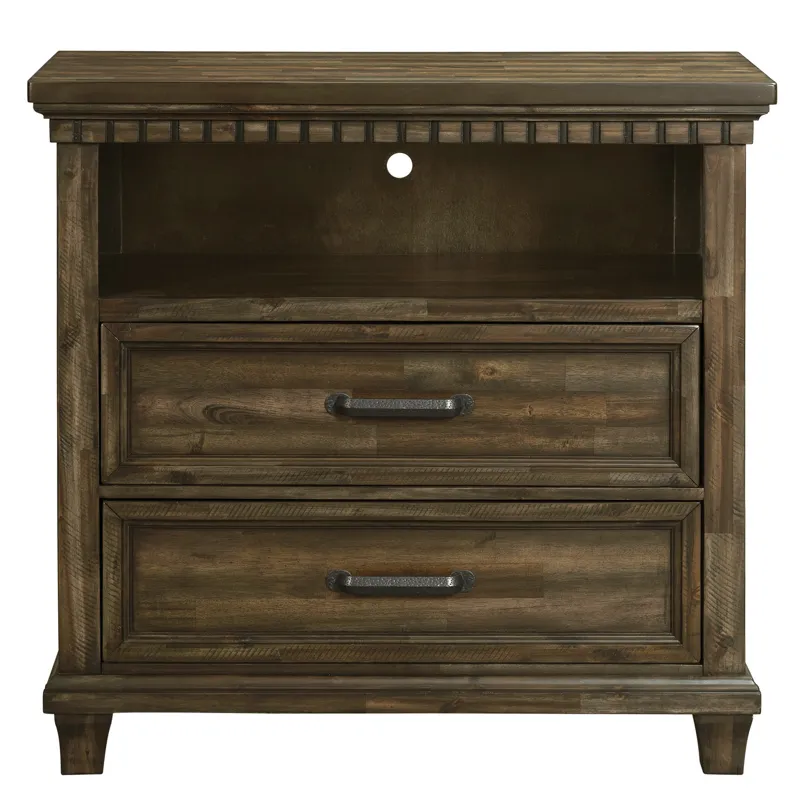 McCoy TV Chest in Charcoal