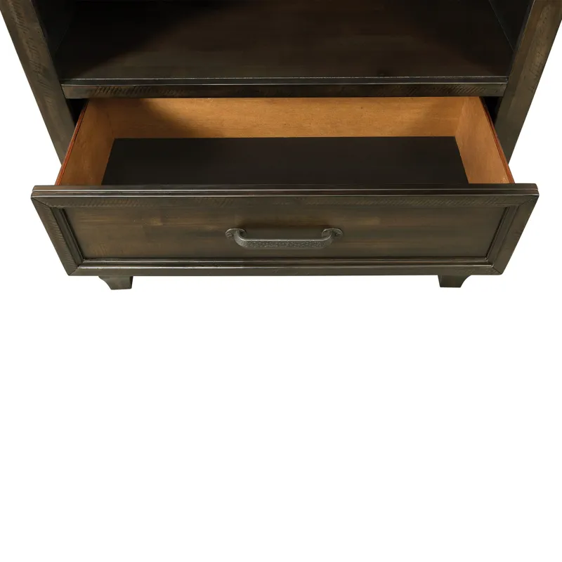 McCoy TV Chest in Charcoal
