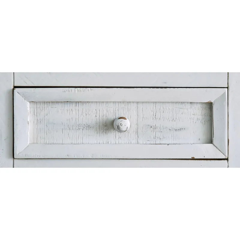 Condesa 68\" Bar Table White Base Tobacco Top