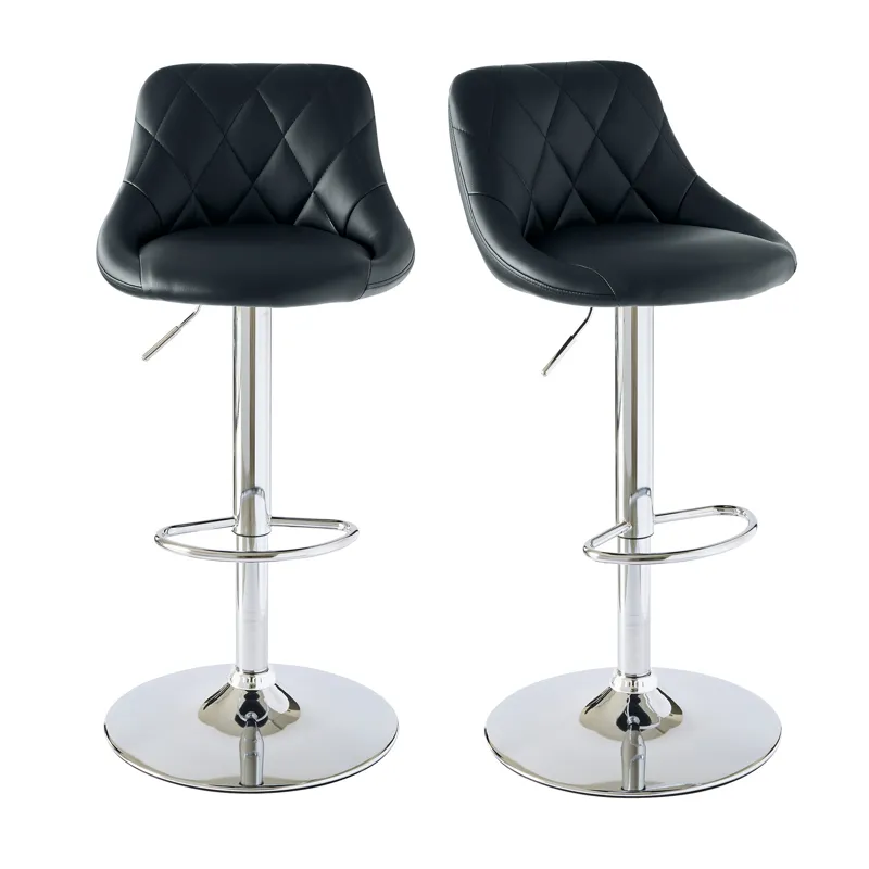 Melissa (D235-4) Black Bar Stool (2 Per Carton)