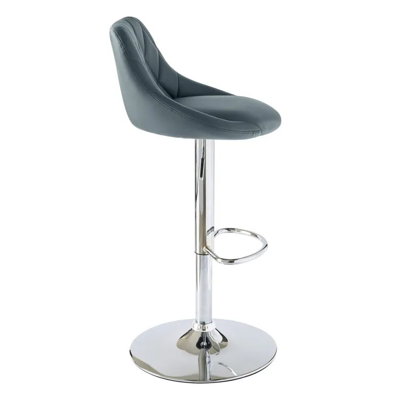 Melissa (D235-4) Grey Bar Stool (2 Per Carton)