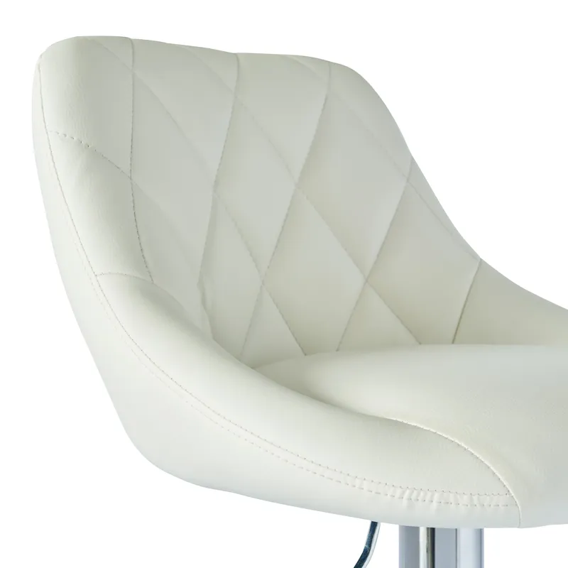 Melissa (D235-4) White Bar Stool (2 Per Carton)