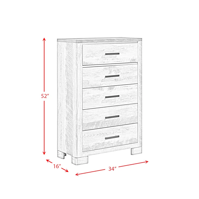 Millers Cove Chest Two-Tone Grey