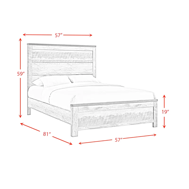Millers Cove Full Panel Bed