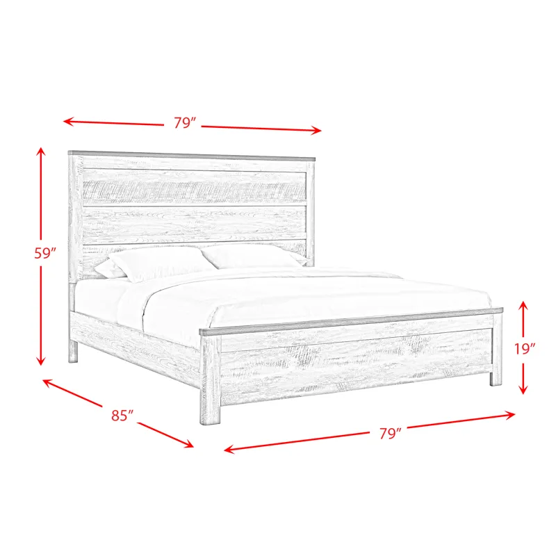 Millers Cove King Panel Bed