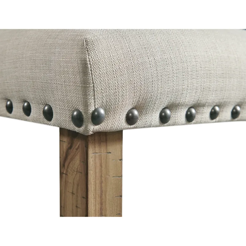 Montana Parson Chair With Nailhead Natural (2 Per Carton)