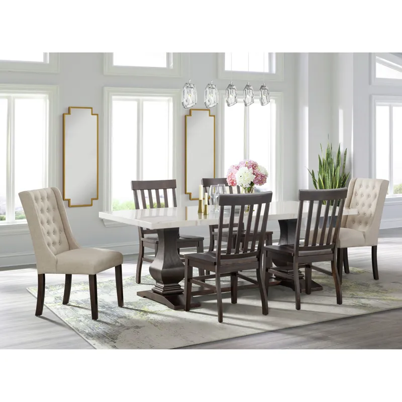 Monticello Table Complete in Dark