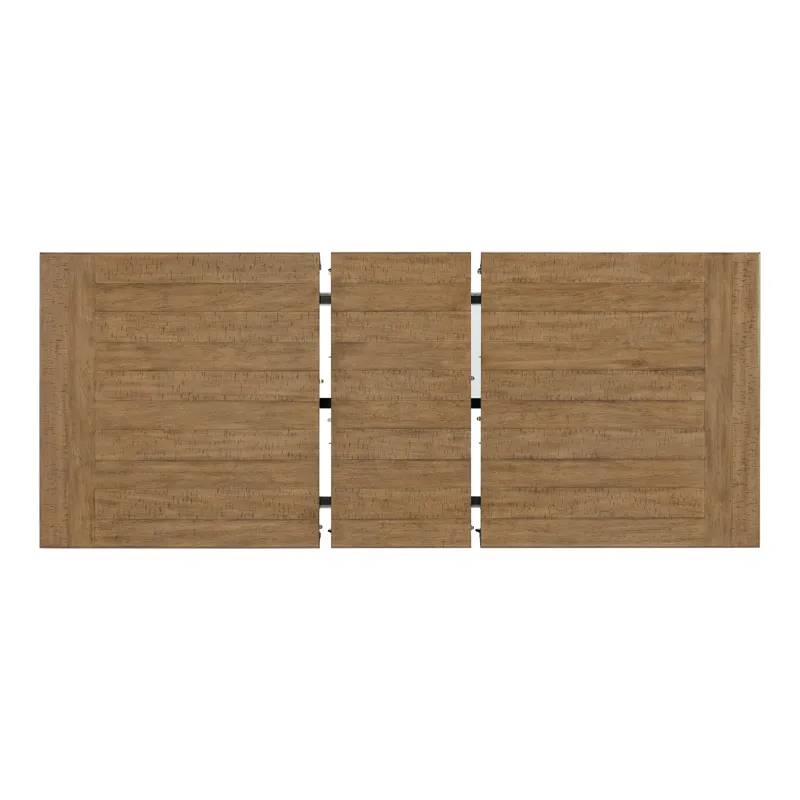Montrose Dining Table with 20" Leaf in Espresso and Brown
