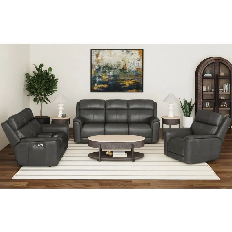 Mustang P3 Recliner in Aline Anthracite