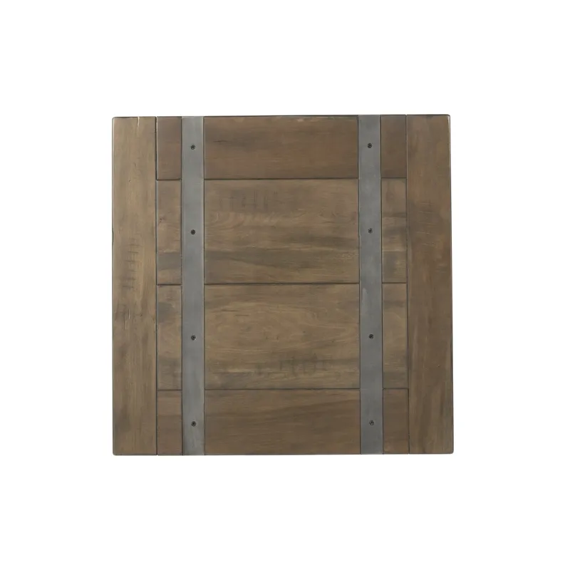 New Brunswick (T682-125) New Bedford- Square End Table- Allegro Brown