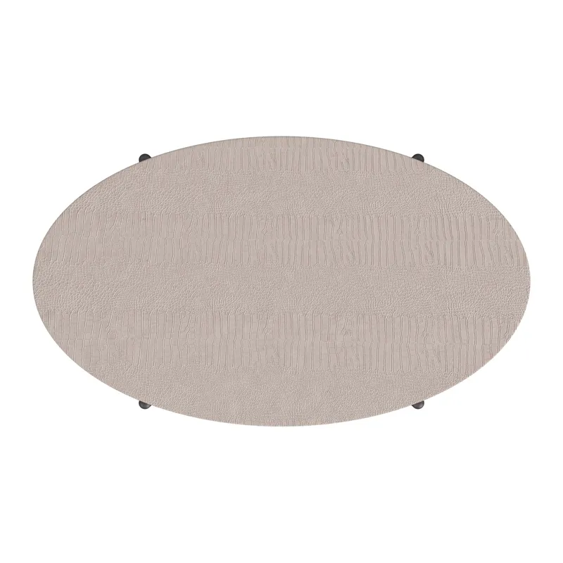 Nica Lift Top Coffee Table in White and Brown