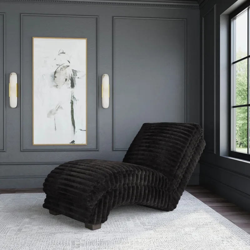 Nori Chaise in Alaire Espresso