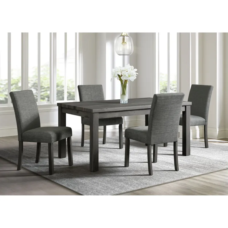 Oak Lawn Charcoal Grey Dining Table