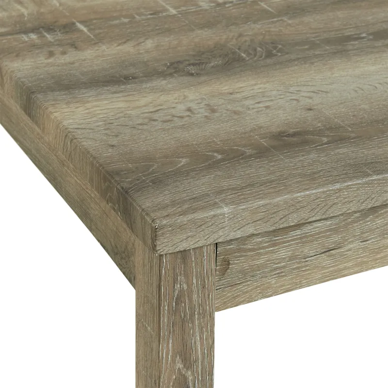 Oak Lawn 5 Pc Counter Set in Natural Finish