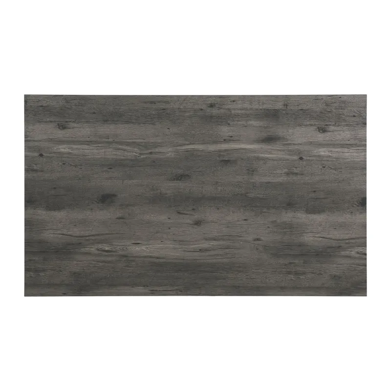 Oak Lawn Charcoal Grey Dining Table