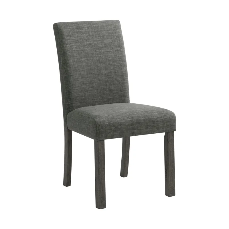 Oak Lawn Charcoal Grey Side Chair Grey Fabric (2 Per Pack)