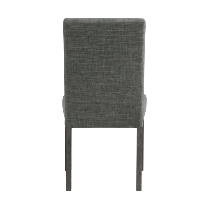 Oak Lawn Charcoal Grey Side Chair Grey Fabric (2 Per Pack)