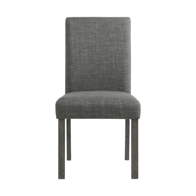 Oak Lawn Charcoal Grey Side Chair Grey Fabric (2 Per Pack)