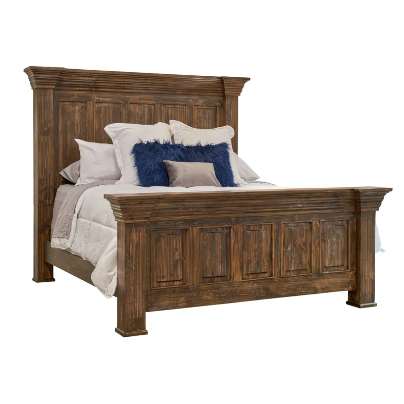 Olivia Brown King Bed