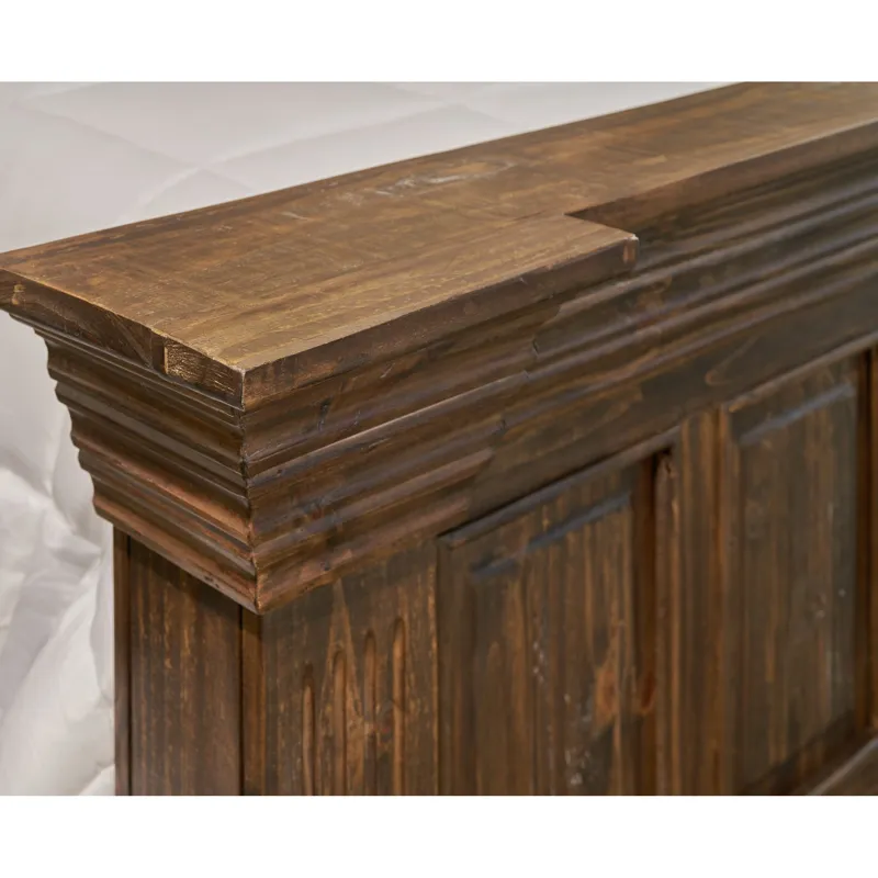 Olivia Brown King Bed