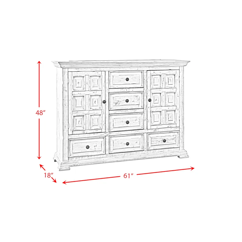 Olivia White Dresser