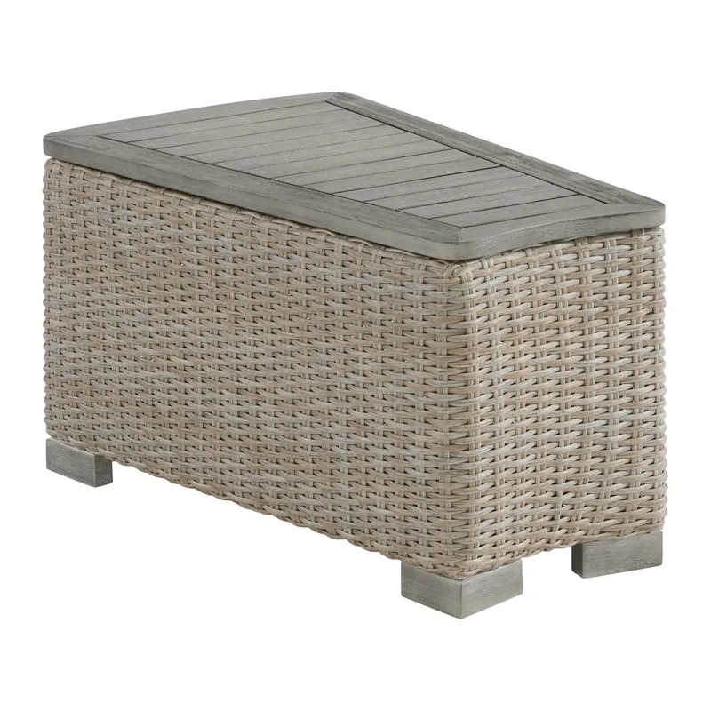 Ollie Wedge Console - Tan