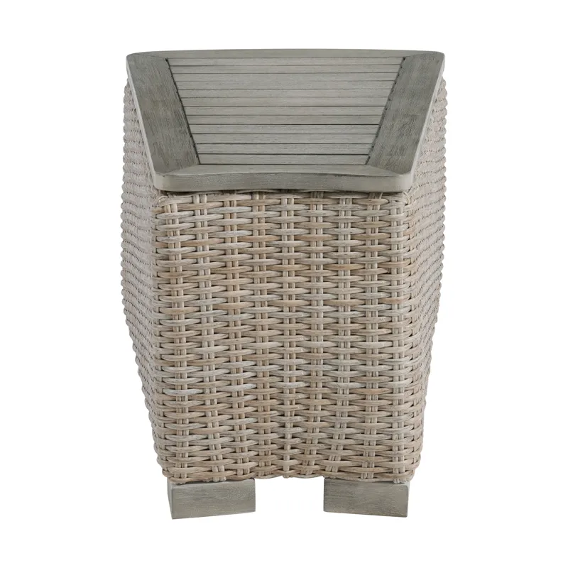 Ollie Wedge Console - Tan