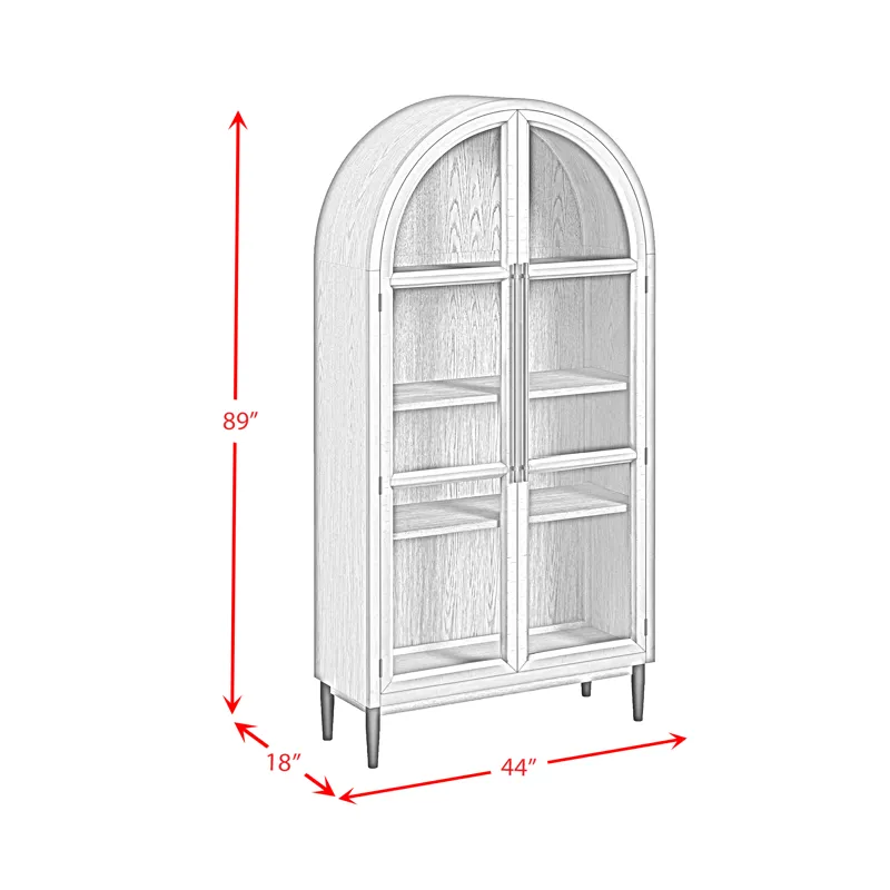 Orion (VN) Orion Bookcase in Weathered Oak