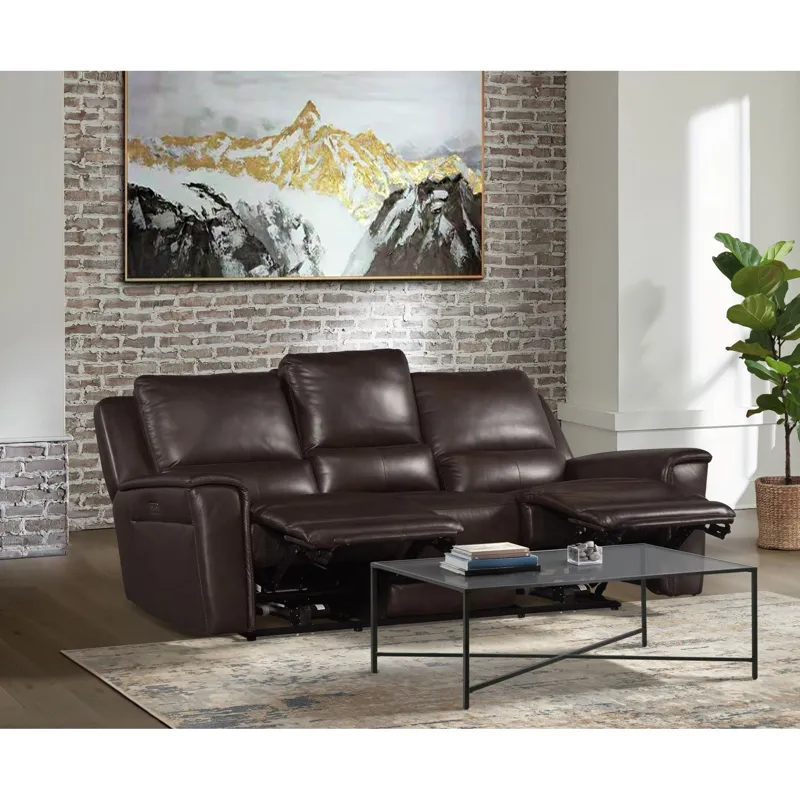 Pantera Power Motion Sofa in Palais Dark Brown