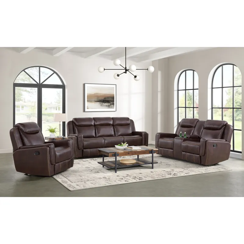 Panther Glider Motion Recliner in Neono Brown