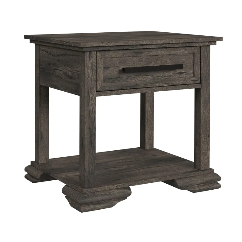 Park Ridge End Table in Charcoal