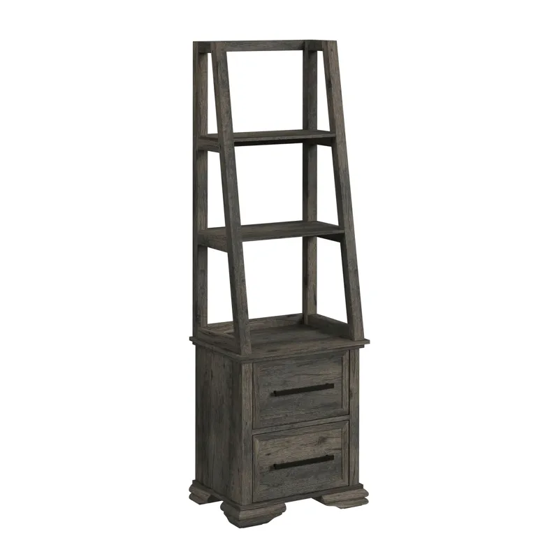 Park Ridge Side Piers in Charcoal